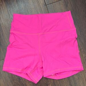 Fleo Pink Athletic Shorts